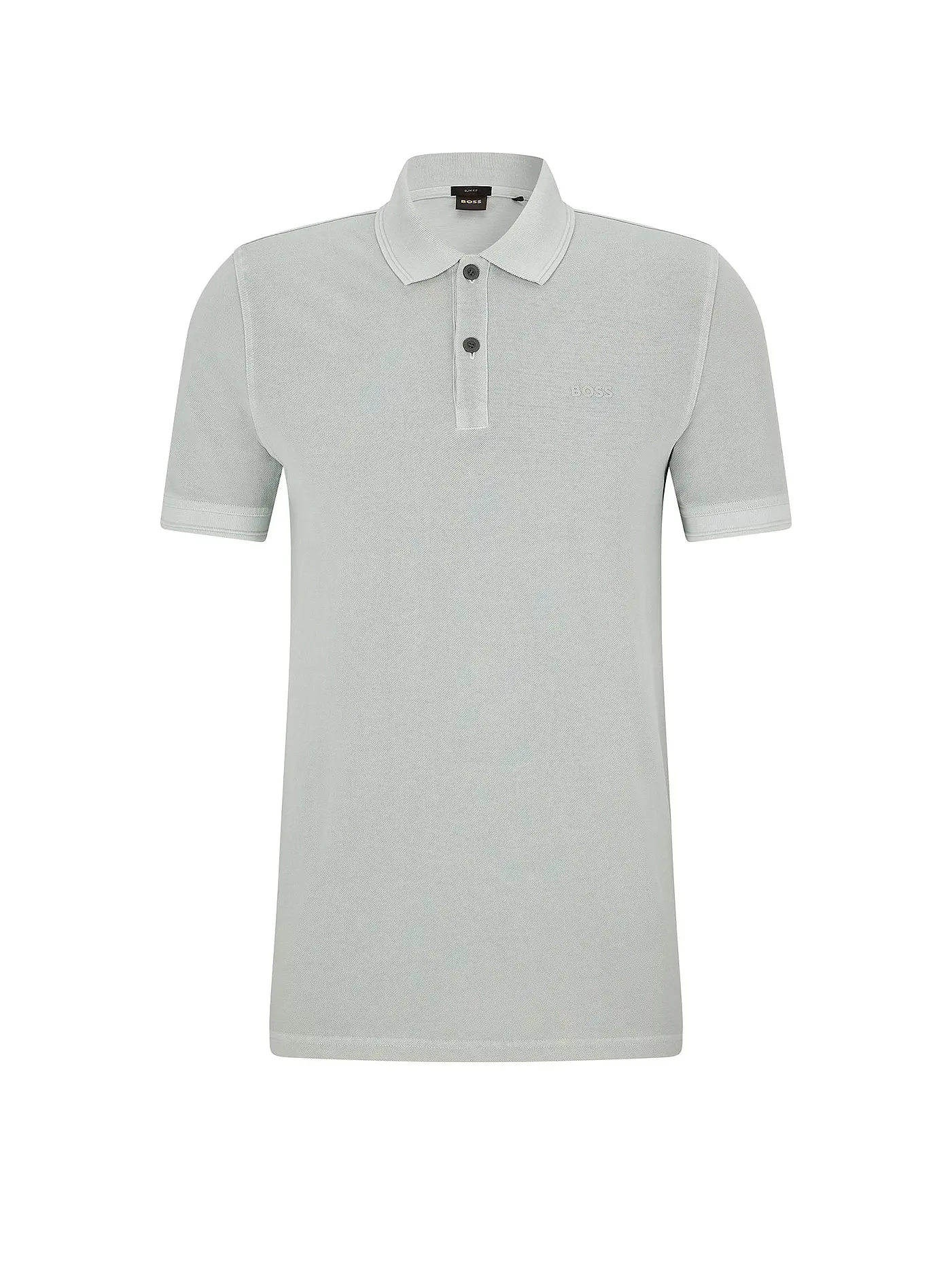 BOSS | Poloshirt Slim Fit PRIME | silber